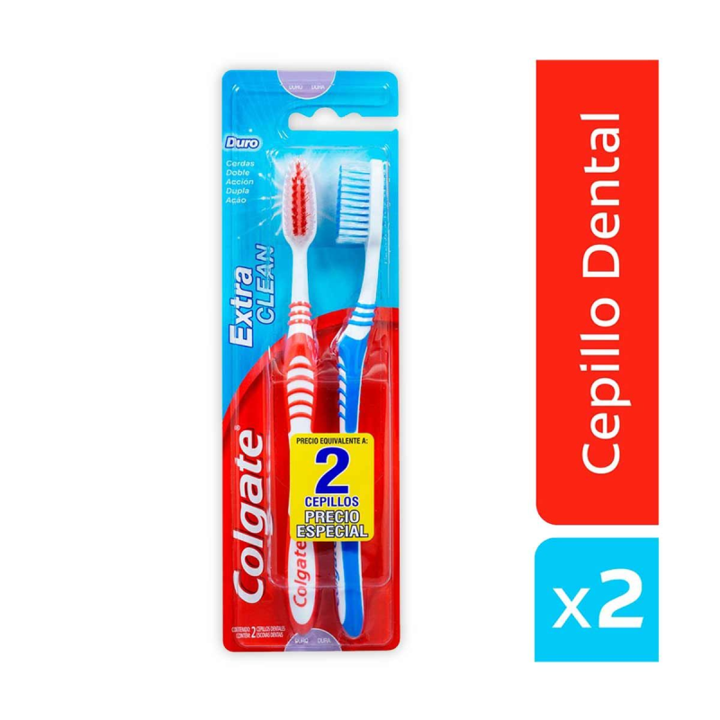 Cepillo Dental Colgate Extra Clean 2 Und