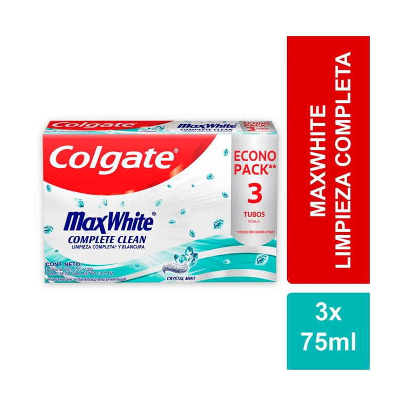 Crema Dental Colgate Max White 75 Ml