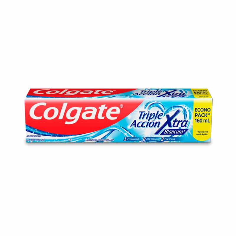 Crema Dental Colgate Triple Accion 160 Ml