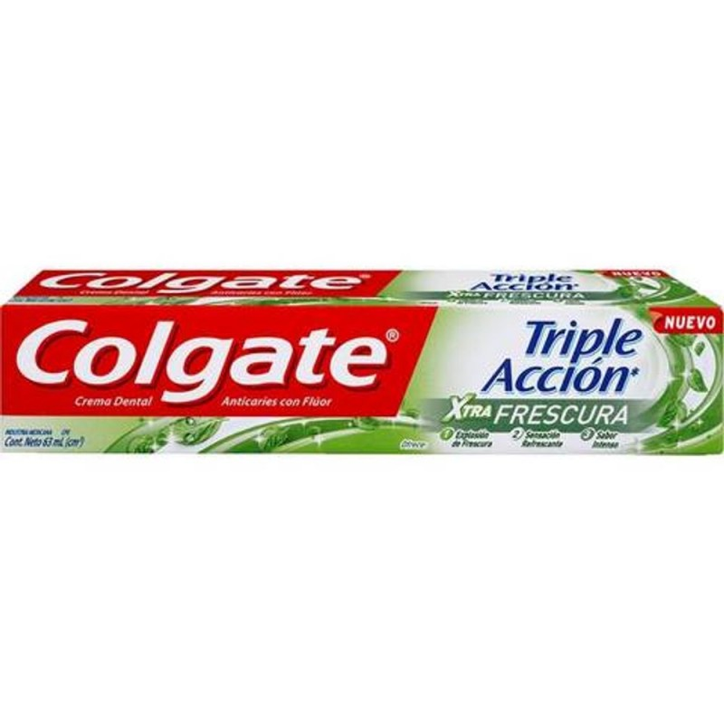 Crema Dental Colgate Triple Accion Extra 63 Ml