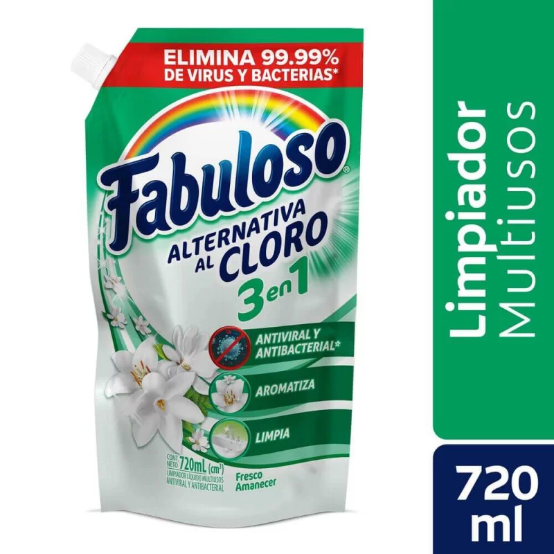 Limpiapisos Fabuloso Alt/clofresaman-655 720ml