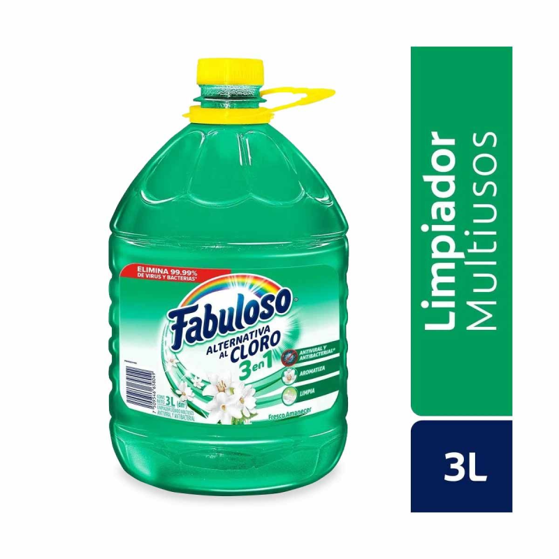 Limpia Piso Fabuloso Fresco Amanecer 3000 Ml