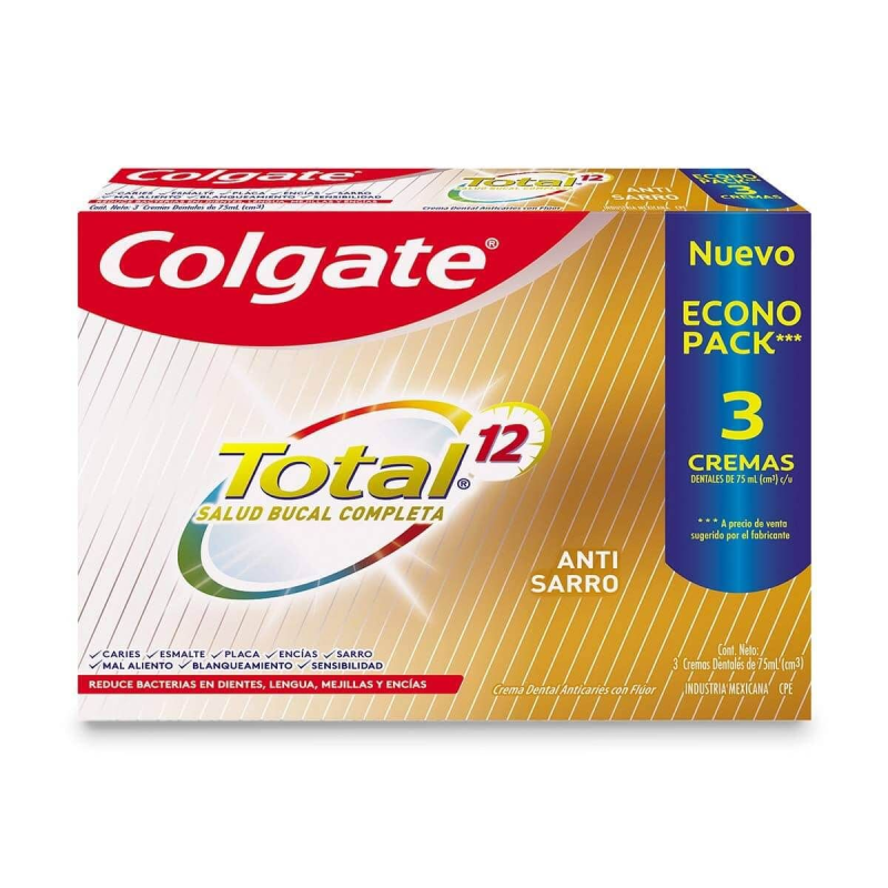 Crema Dental Colgate Antisarro Pague 2 Lleve 3 75 Ml