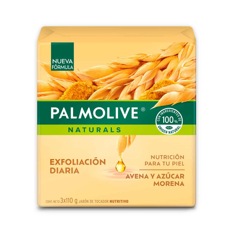 Jabon Palmolive Avena 3 Und