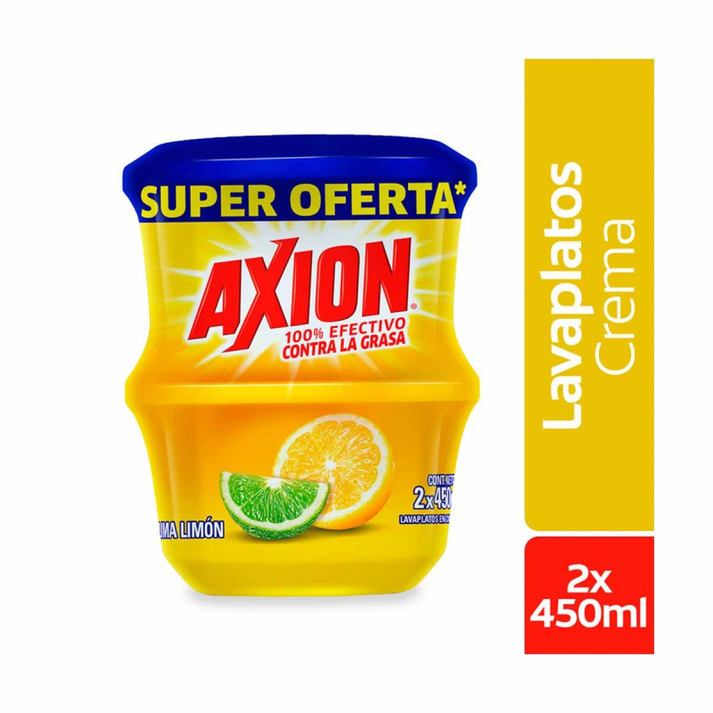 Lavaloza Axion Lima Limon 2 Und 450 Gr