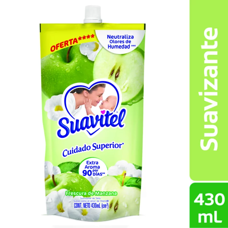 Suavizante Suavitel Fresmanzana 430 Ml