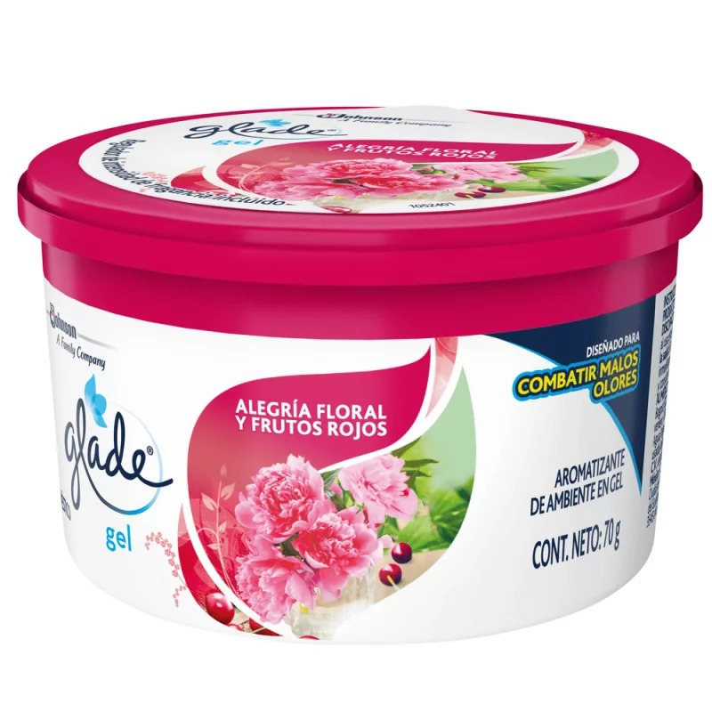 Ambientador Gladex70g Gel Alegria Floral