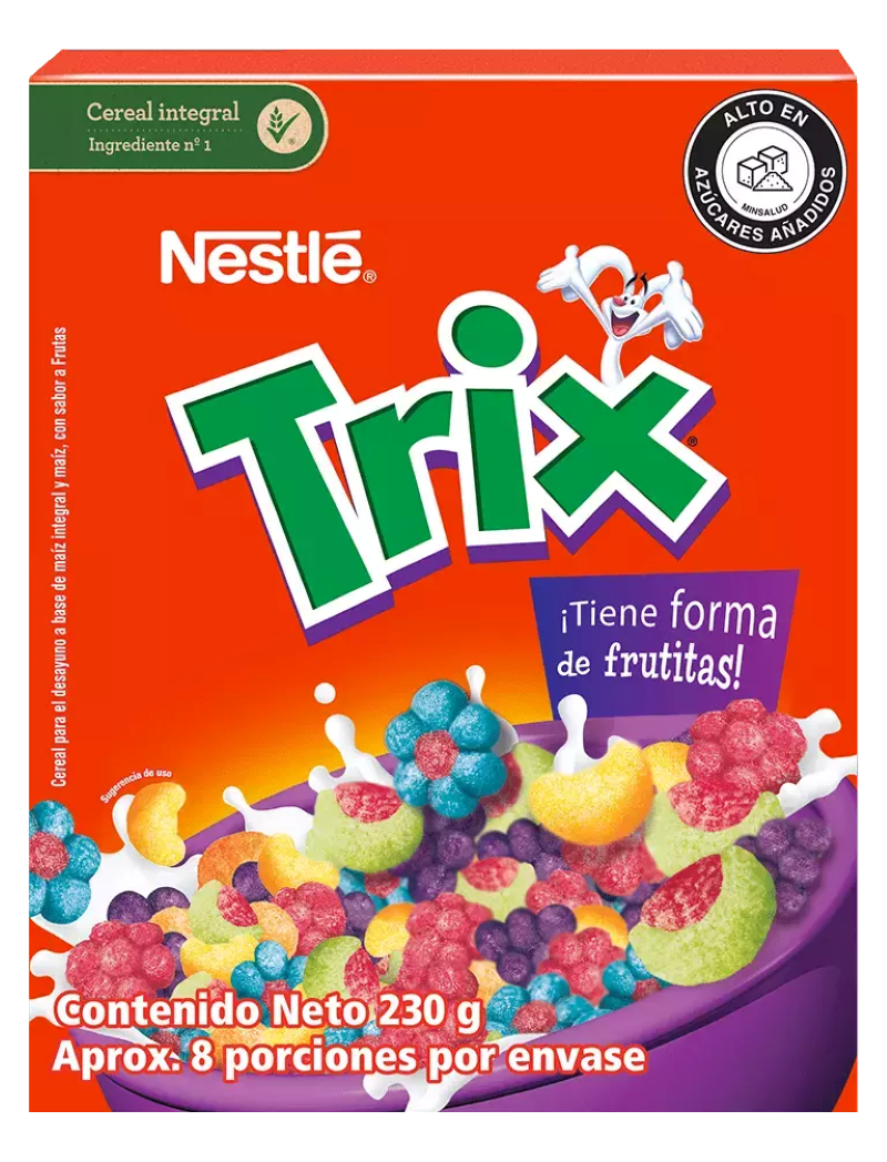 Cereal Nestle Trix Sabor Frutas 230 Gr