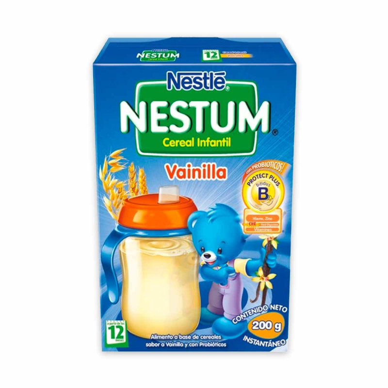 Cereal Nestle Nestum Infantil Vainilla 200 Gr