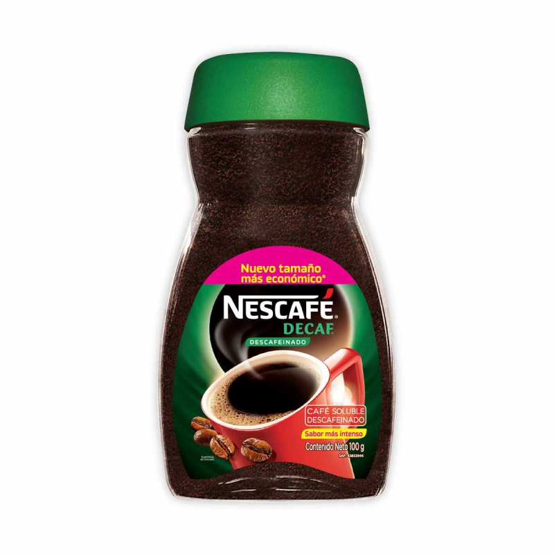 Cafe Nescafe Descafeinado 100 Gr