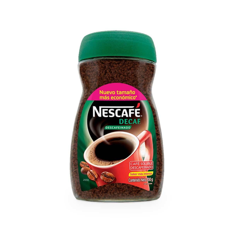 Cafe Nescafe Descafeinado Down 200 Gr