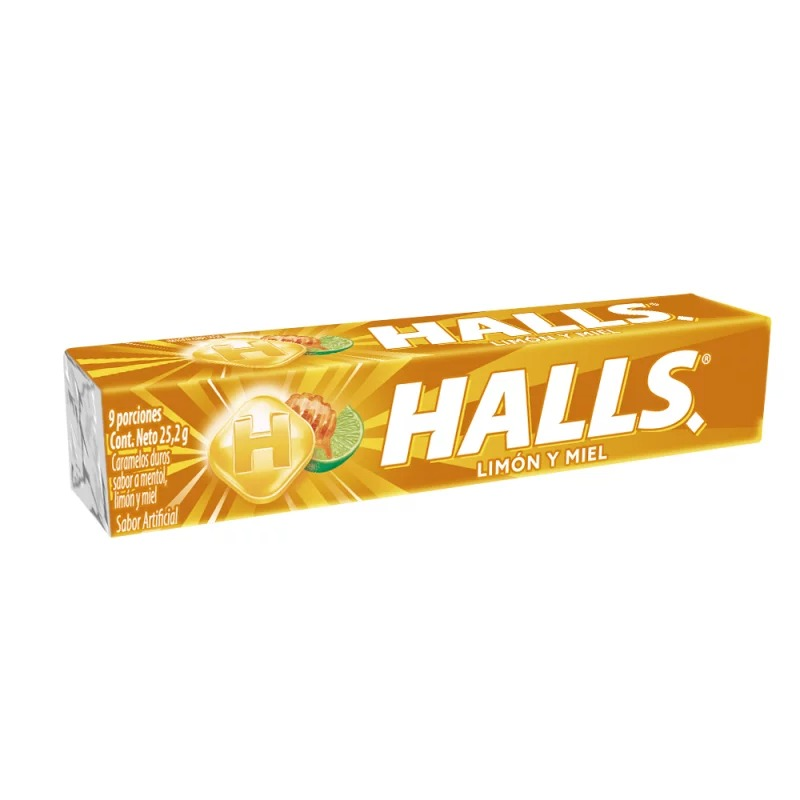 Menta Hallsx12und Tubo Honey Lemon