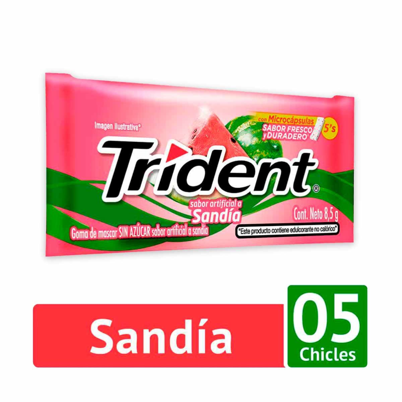 Chicles Trident Sandia 8,5 Gr