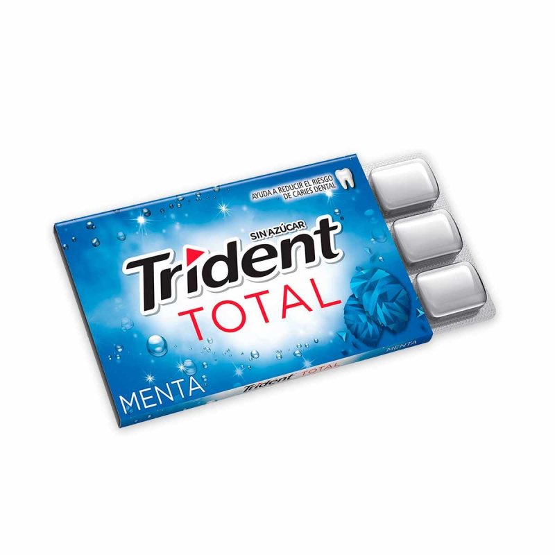 Chicles Trident Toral Menta
