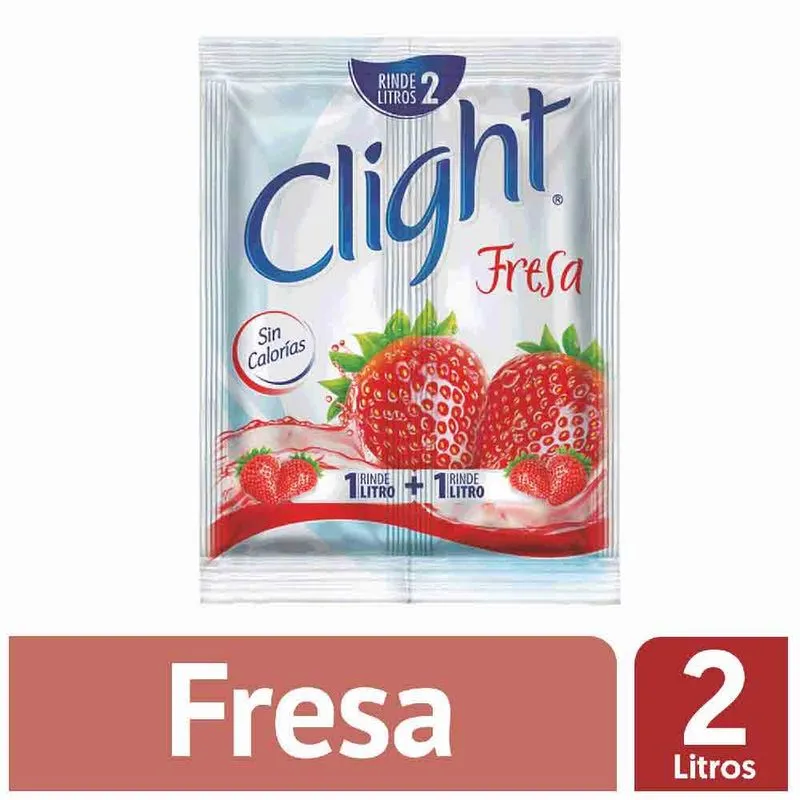 Bebida Instantanea Clight Fresa 14 Gr