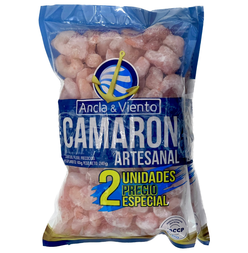 Pescado Ancla Y El Viento Camaron Artesanal Und