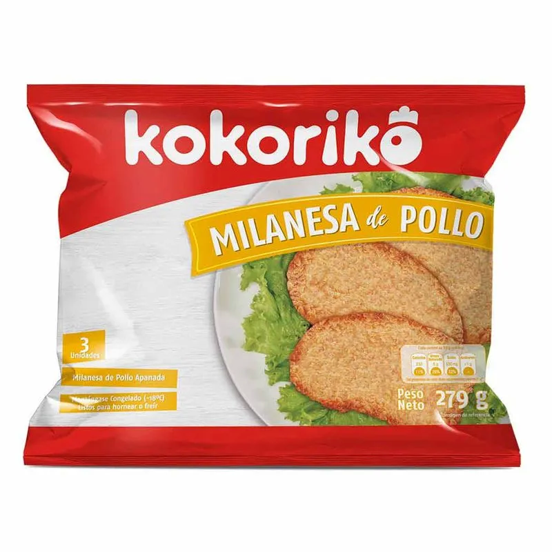 Milanesa Kokorico 279 Gr