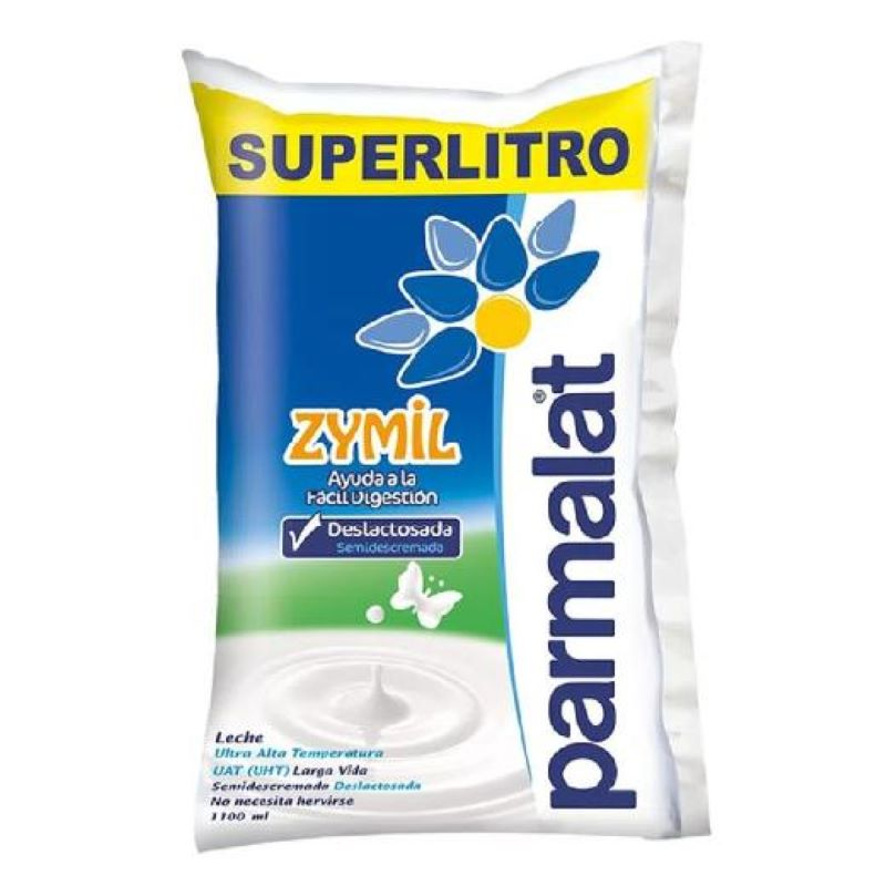 Leche Parmalat Zymil Deslact Bls 1100ml