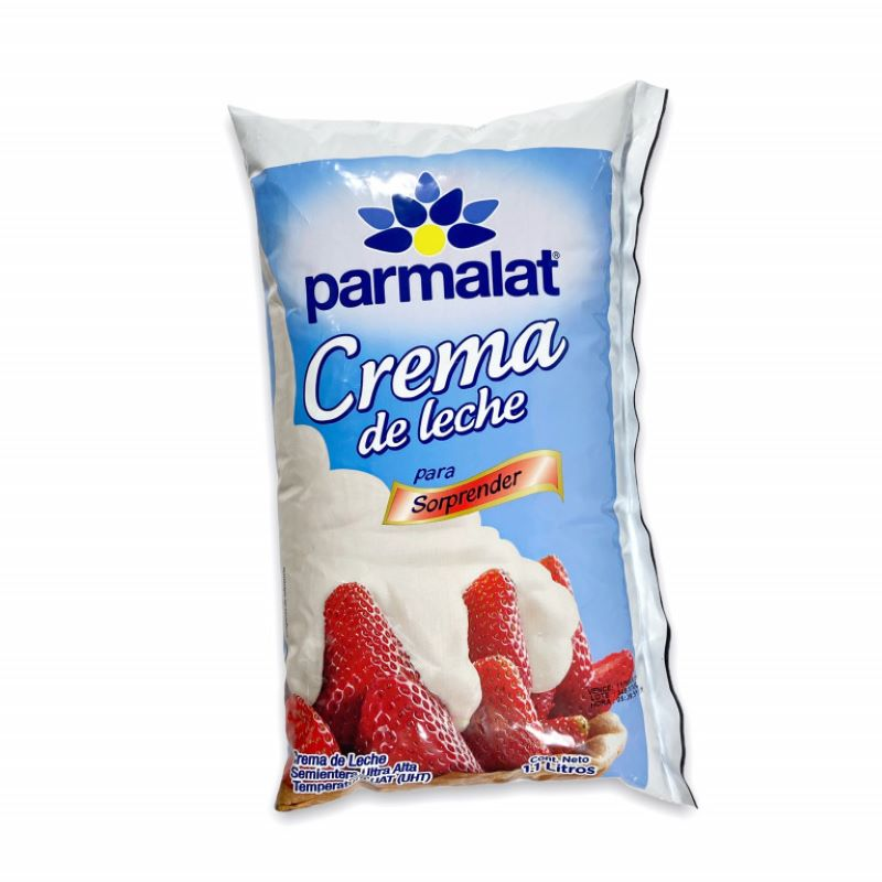 Crema De Leche Parmalat Bolsa 1100 Ml