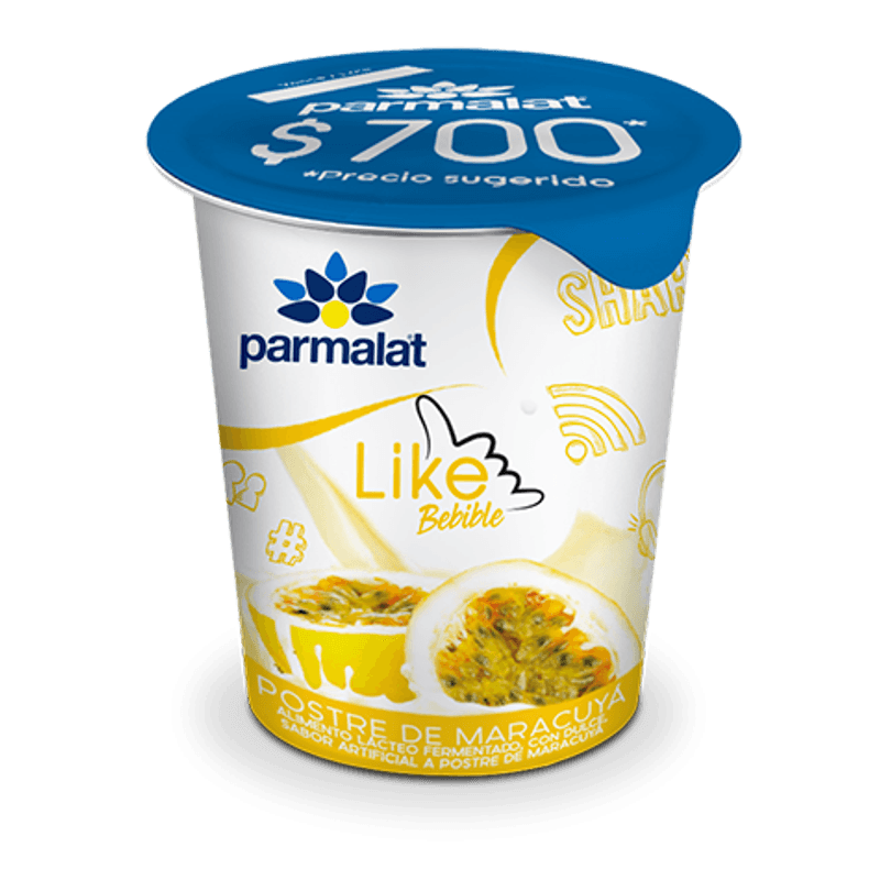 Alimento Lacteo Parmalat Like Bebible Maracuya 120 Ml
