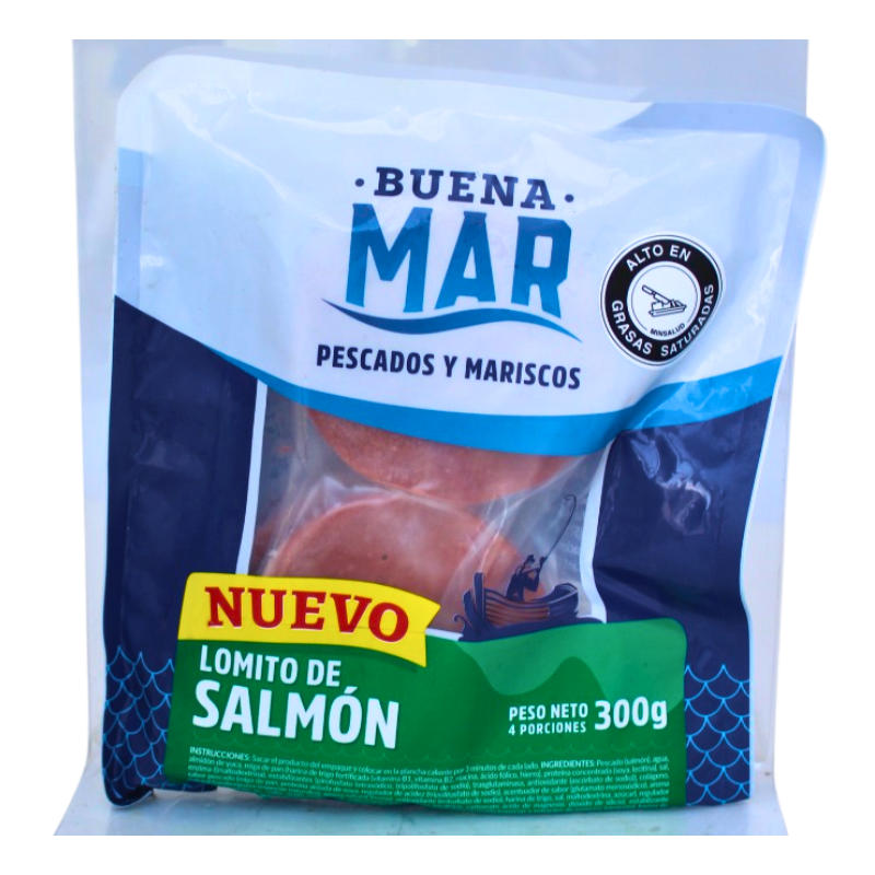 Lomito Salmon Buena Mar 300 Gr
