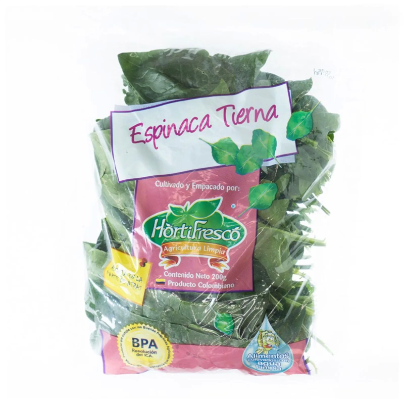 Espinaca Hortifresco Tierna 200 Gr
