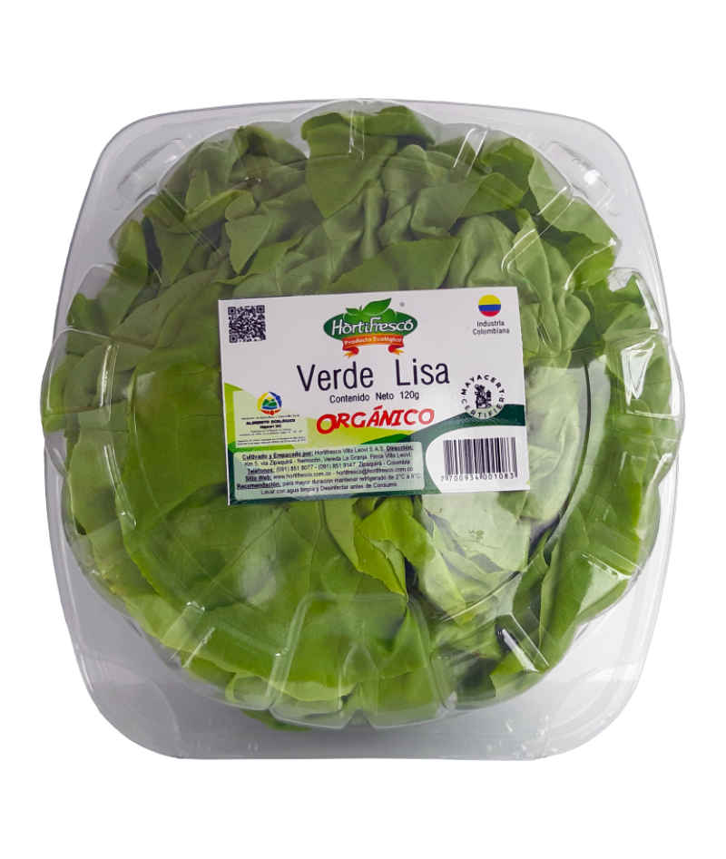 Lechuga Hortifresco Verde Lisa X120g