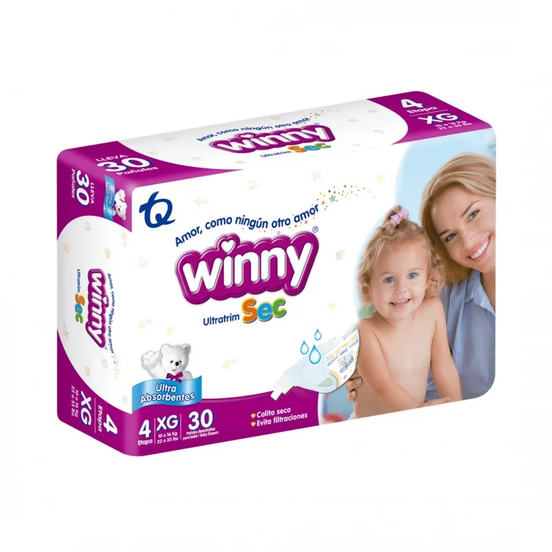 Panales Winny Ultrasec Etapa 4 30 Und