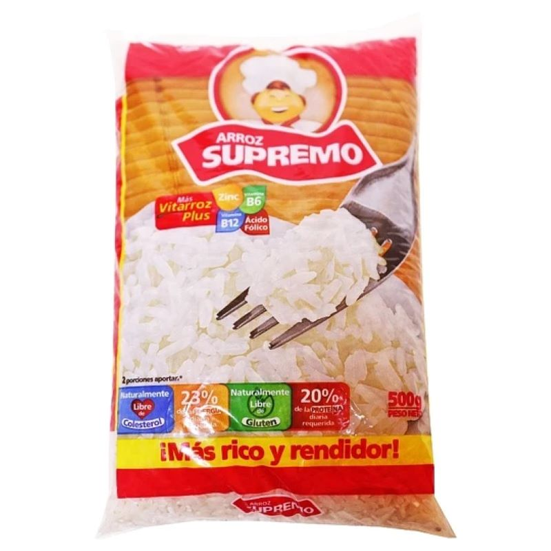 Arroz Supremo Vitarroz Arroba 500 Gr