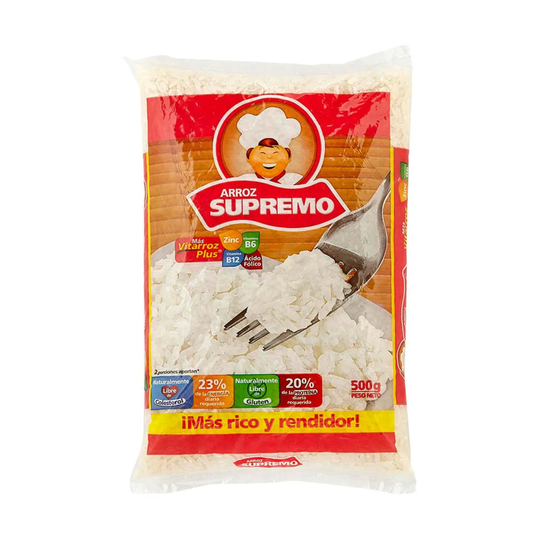 Arroz Supremo Mas Vitarroz Plus 5000 Gr