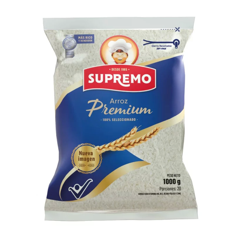 Arroz Supremo Premium 1000 Gr