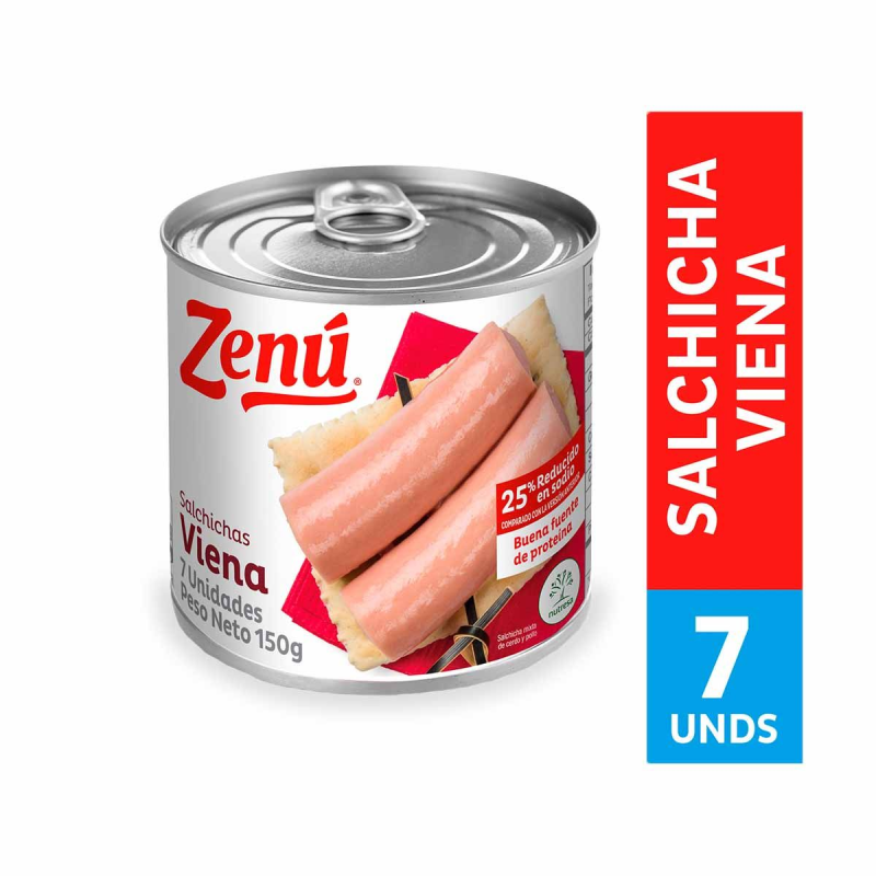Salchicha Zenu Viena 150 Gr