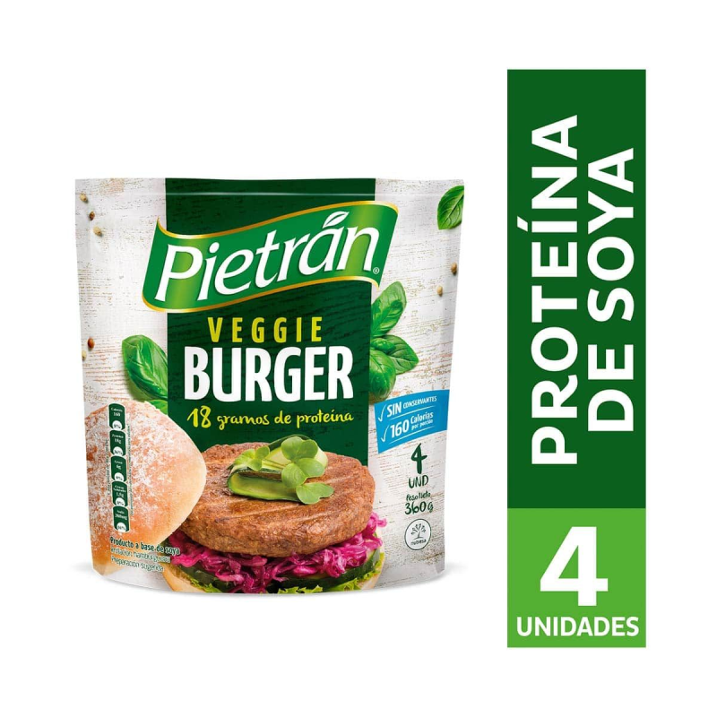 Burguer Pietran Viggie 360 Gr