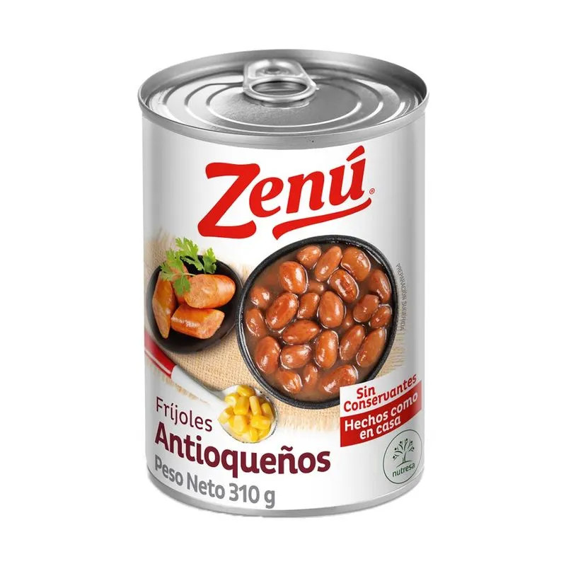 Frijol Zenu Antioqueno 310 Gr