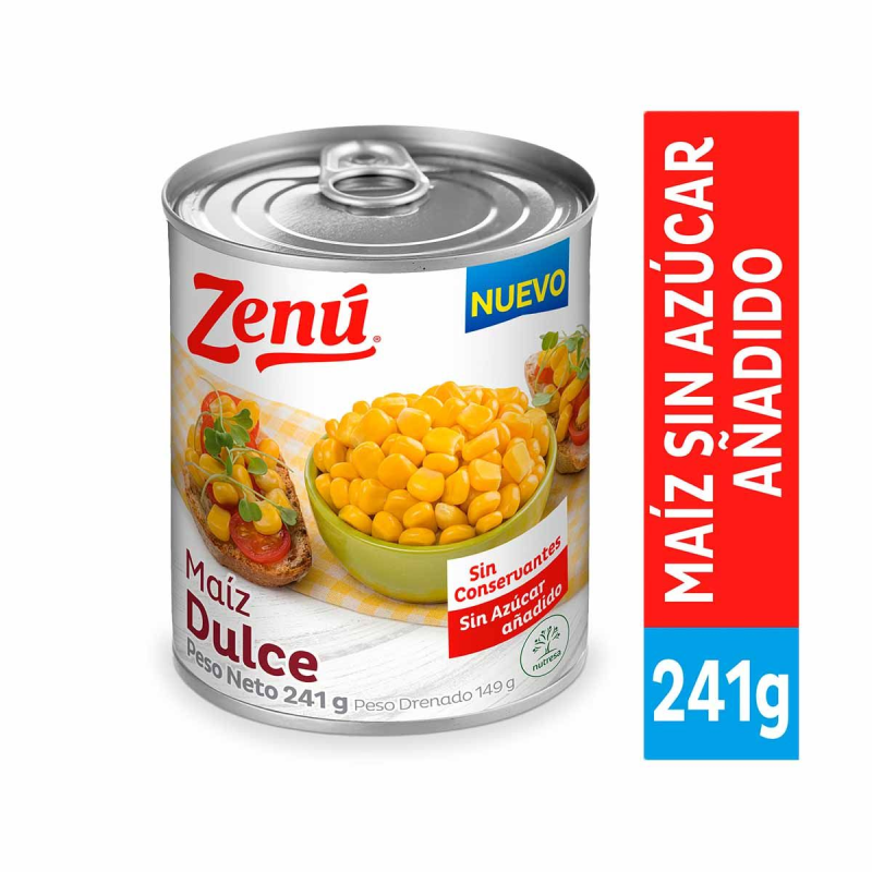 Maiz Zenu Dulce 241 Gr