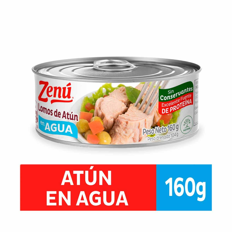 Atun Zenu Agua 160 Gr