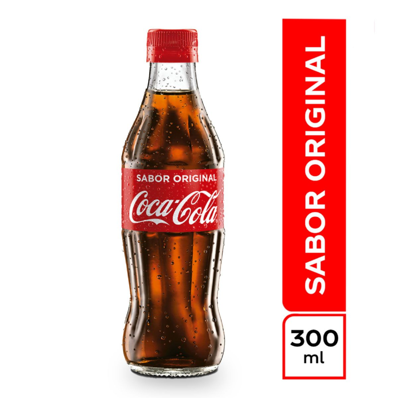 Gaseosa Coca Cola Pet 300 Ml