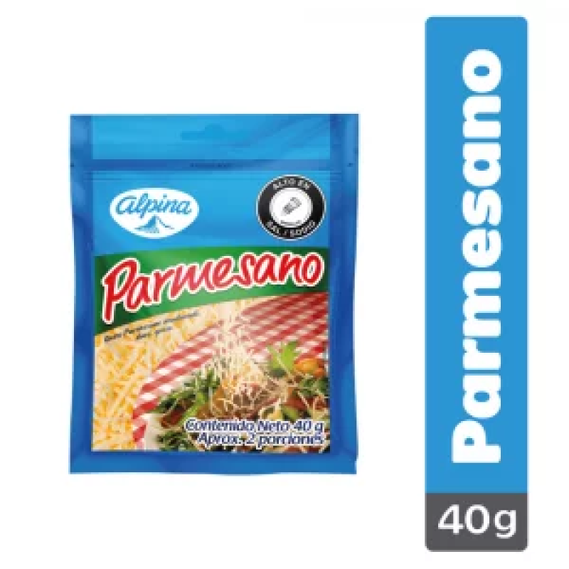 Queso Alpina Parmesano 40 Gr