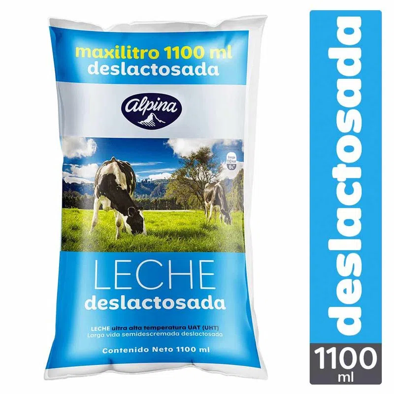Leche Alpina Deslactosada 1100 Ml