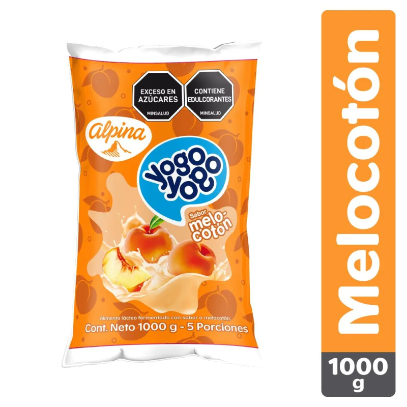 Alimento Lacteo Yogo Yogo Melocoton 1000 Gr