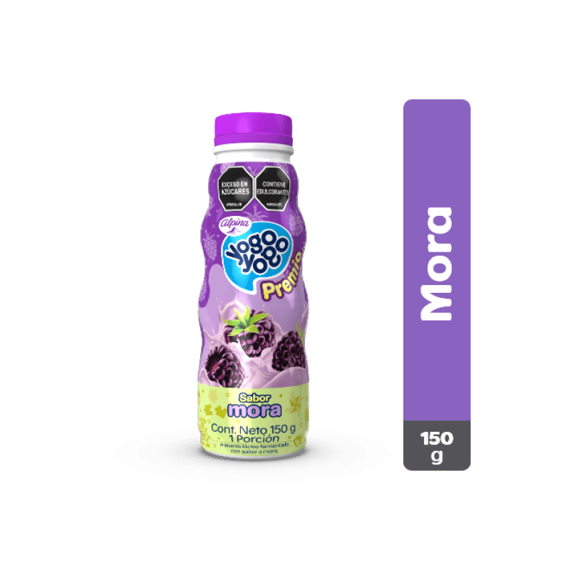 Bebida Lactea Yogo Yogo Premio Mora 150 Gr