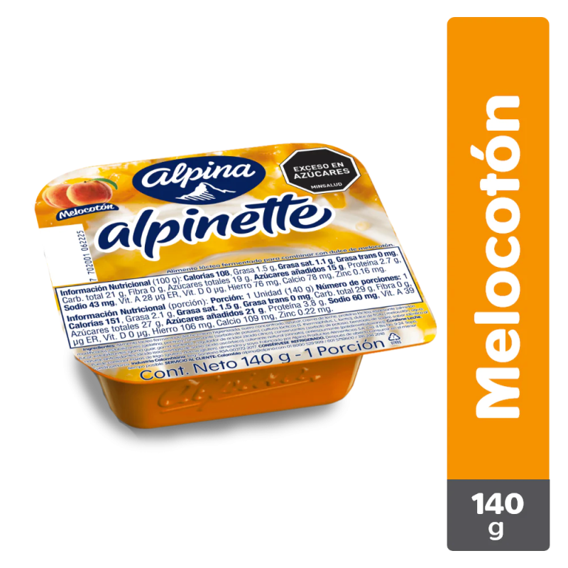 Alpinette Alpina Melocoton 140 Gr