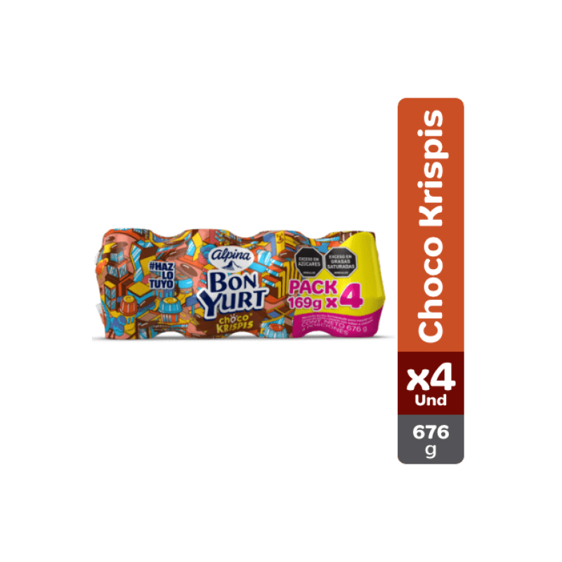 Bonyurt Alpina Choco Krispis 4 Und 169 Gr