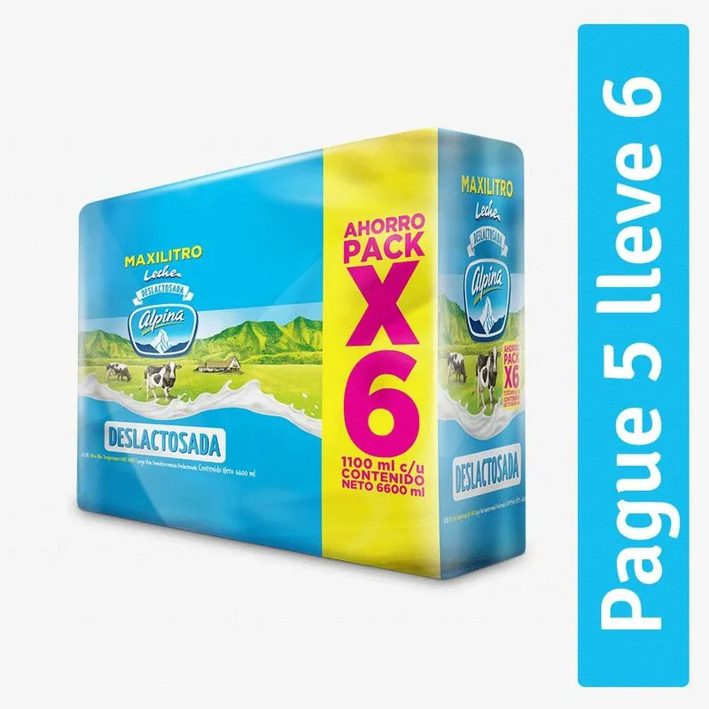 Leche Alpina Deslactos X1100ml P5ll5und