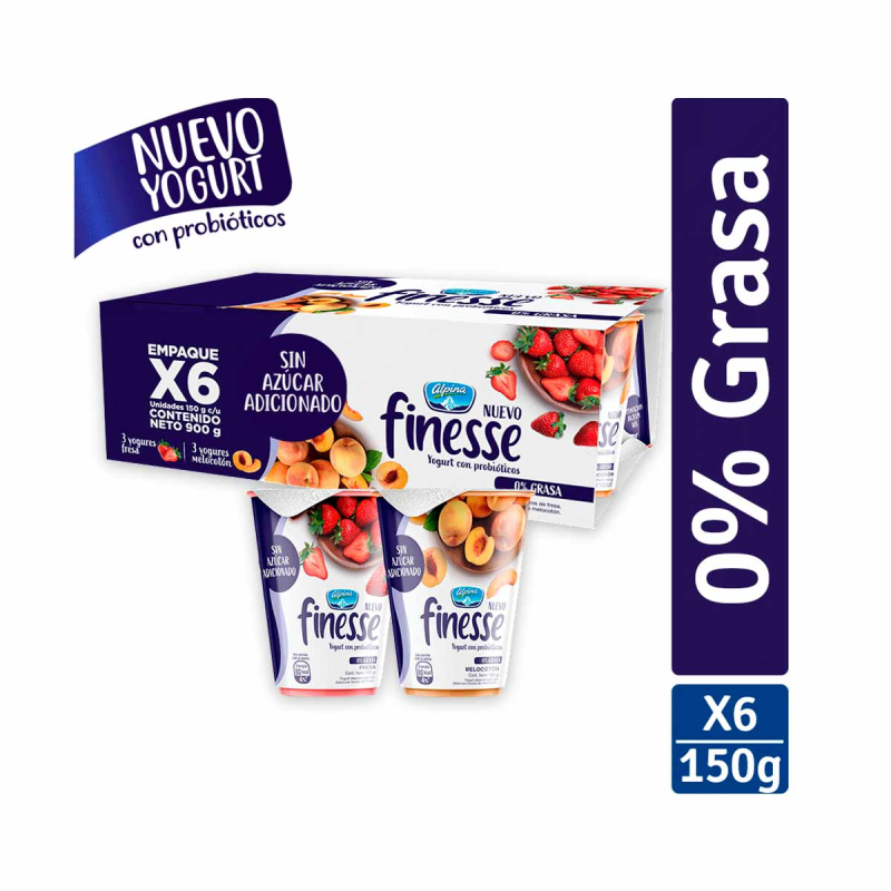 Yogurt Finesse 6 Und 150 Ml