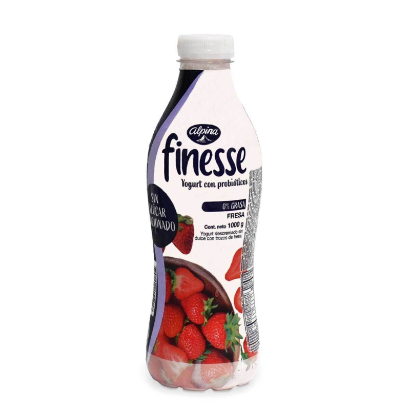Yogurt Finesse Fresa 1000 Ml