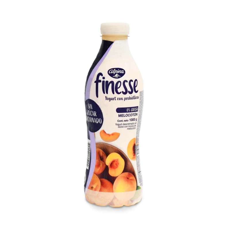 Yogurt Finesse Melocoton Botella 1000 Ml