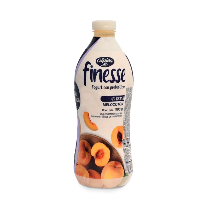Yogurt Finesse Melocoton Botella 1700 Ml