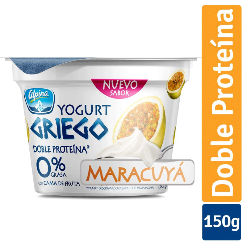 Yogurt Griego Maracuya 150gr