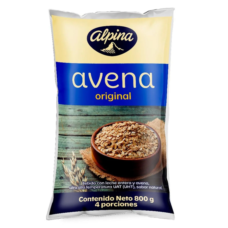 Avena Alpina Familiar Bolsa 800 Ml